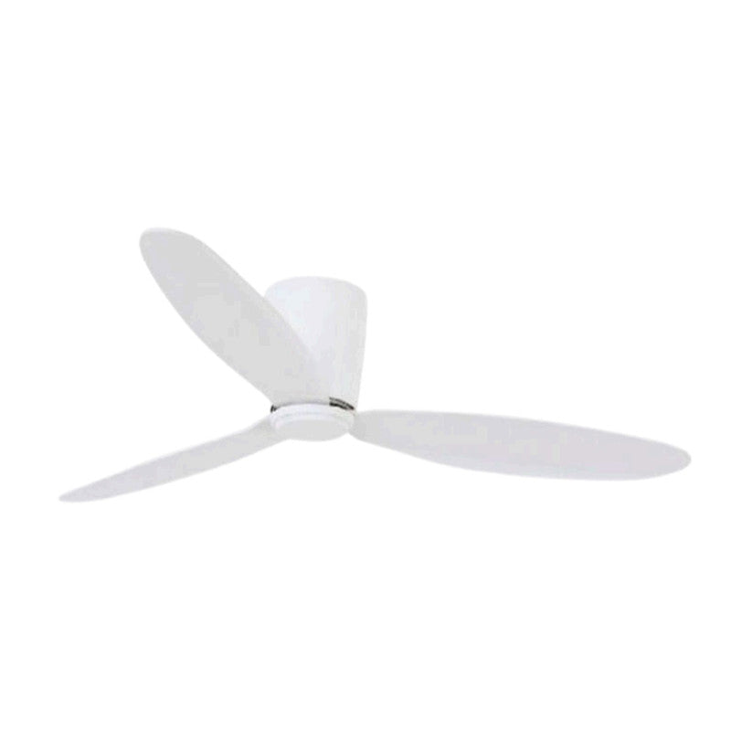 JS-LXR Modern BLDC 42" Designer Fan VG0044 White Body & 3 White Blades