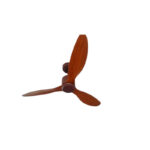 JS-LXR Modern AC 52" Designer Fan VG0006C Oil Rubbed Bronze Body & 3 Oil Rubbed Bronze ABS Blades