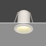 JS-TRL Sharp 3w Round Fixed Led Spot Light