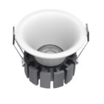 JS-TRL Siphon 7w Round Fixed Deep Recessed Cob Downlight