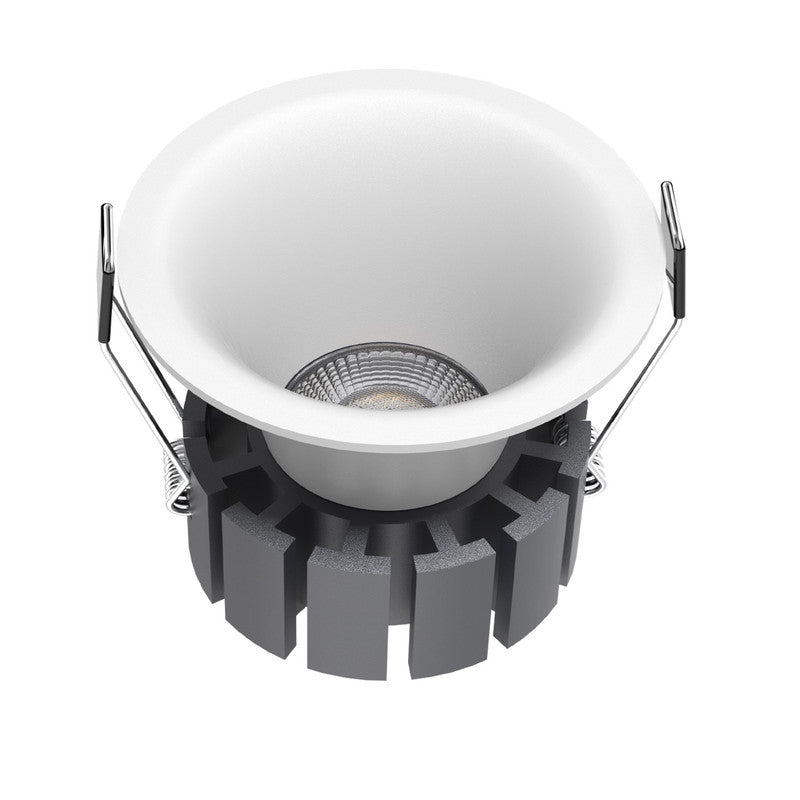 JS-TRL Siphon 7w Round Fixed Deep Recessed Cob Downlight