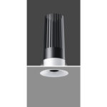 JS-TRL Asteroid 10w Round Fixed Norrow Dia Sleek Cob Downlights