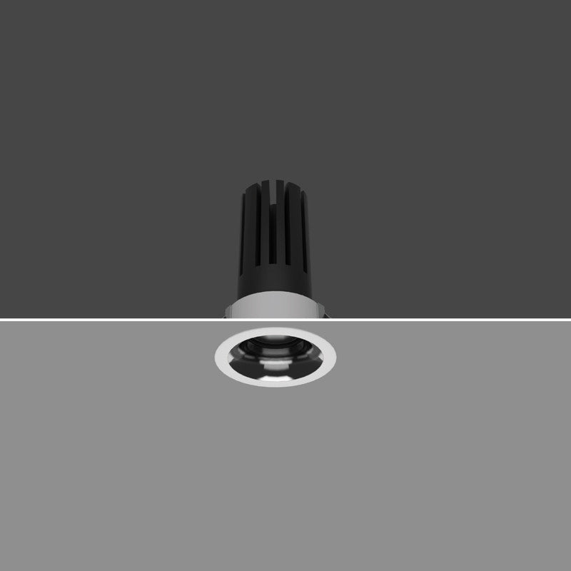 JS-TRL Pencil 18w Round Fixed Norrow Dia Sleek Cob Downlights