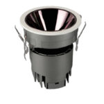 JS-TRL Flare 25w Round In-Ceiling Tilt Colored Reflector Cob Downlight