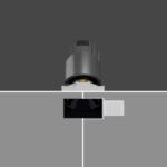 JS-TRL Flare-Square
Trimless 12w Square In-Ceiling Tilt Colored Reflector Cob Downlight