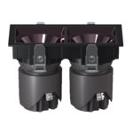JS-TRL Flare Double 12wx2 Rectangle In-Ceiling Tilt Multiple Led Cob Downlight