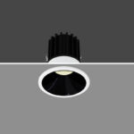 JS-TRL Dupple-02 12w Round Fixed Colored Reflector Cob Downlight