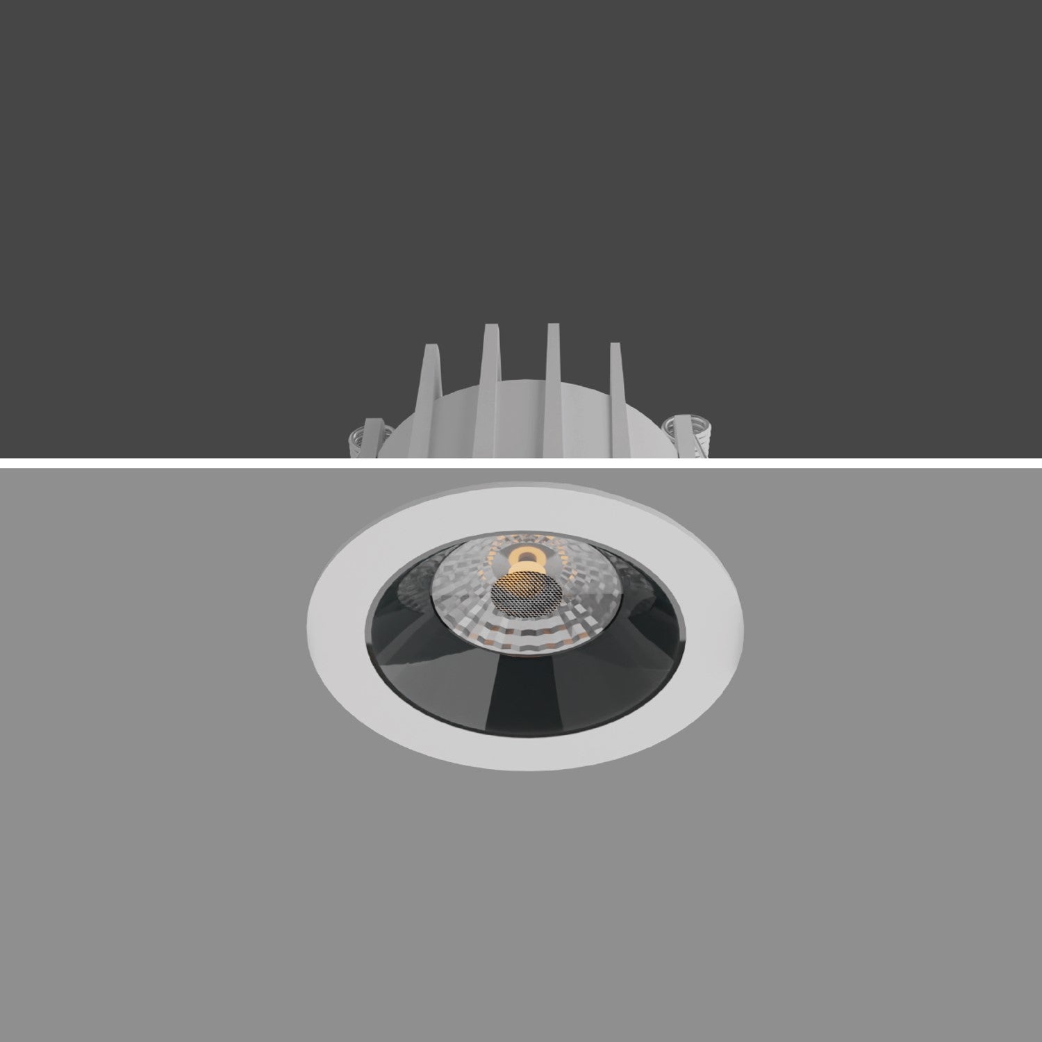 JS-TRL Robust 30w Round Fixed Colored Reflector Cob Downlight