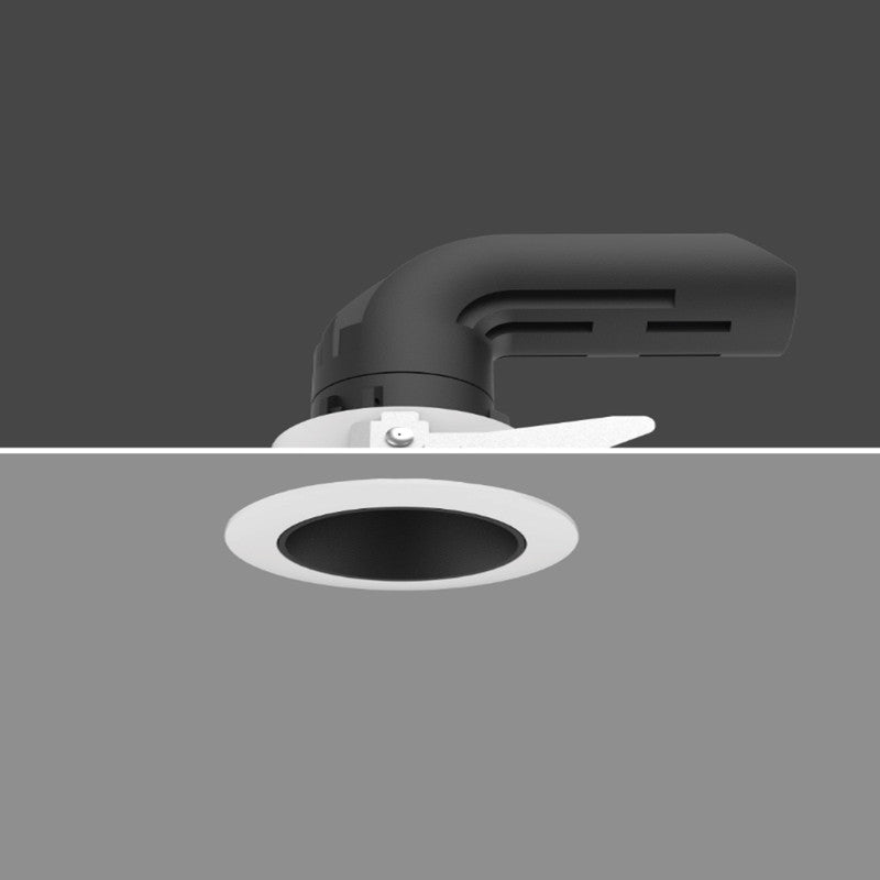 JS-TRL Arched-01 12w Round In-Ceiling Tilt Norrow Dia Sleek Cob Downlights