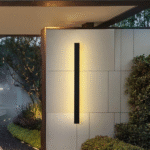 Modern IP67 LED Wall Light – Dark Anthracite Finish -Custom Sizes Available