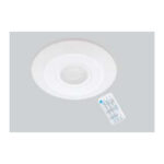 JS-OCT Esy Quard Surface Microwave Dimmable Day Night Occupancy Sensor with Remote OCTEQUD08C